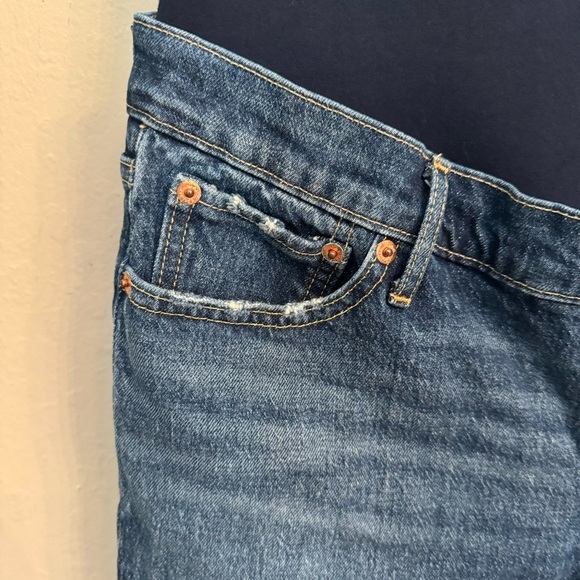 HP 🎉 GAP Maternity True Waistband Full Panel Cheeky Straight Ankle Jeans Size 28 - Picture 13 of 16